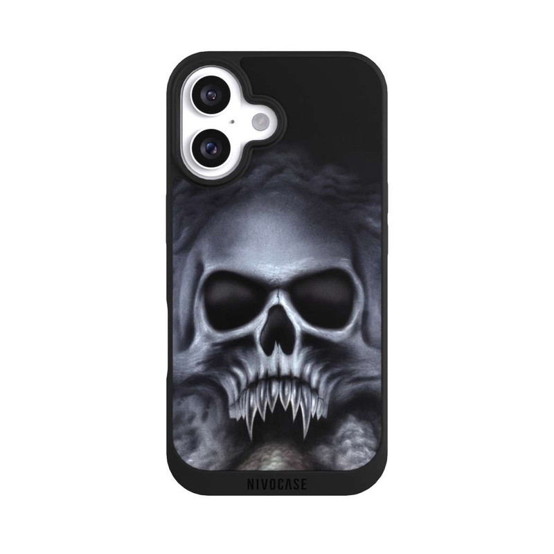 iPhone 16 NIVOpure Totenkopf Dreifaltigkeit