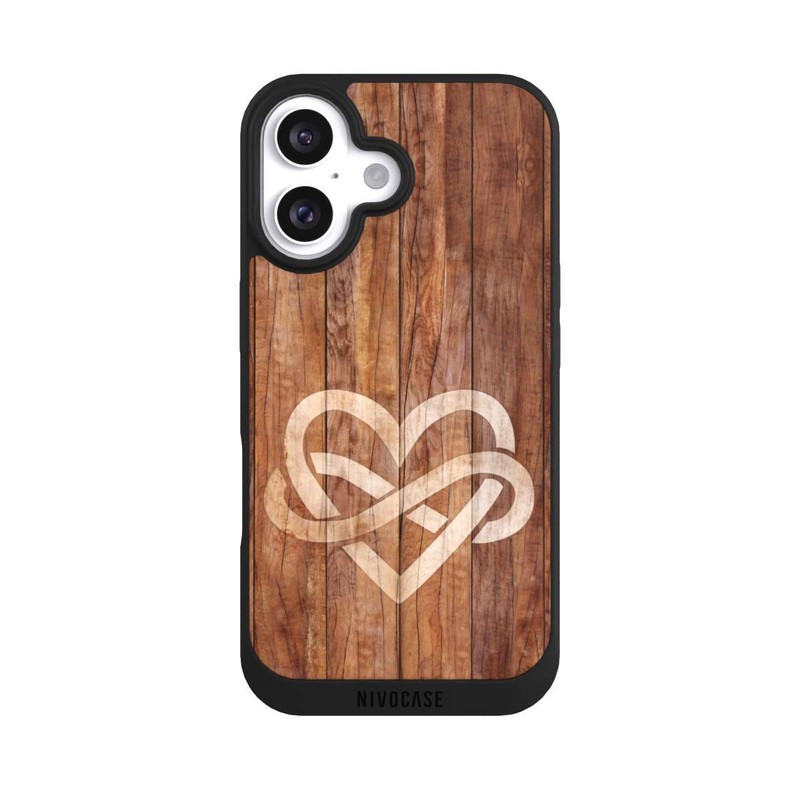 iPhone 16 NIVOpure Heart wood