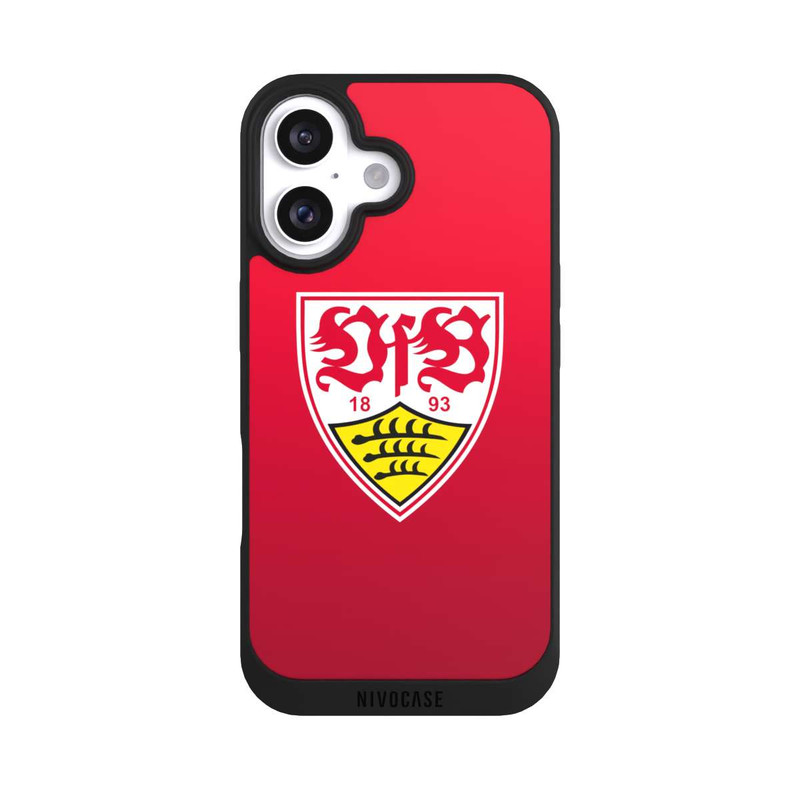 iPhone 16 NIVOpure VfB Stuttgart Wappen Rot