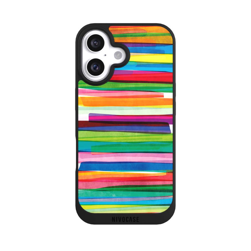 iPhone 16 NIVOpure Bunte Streifen1