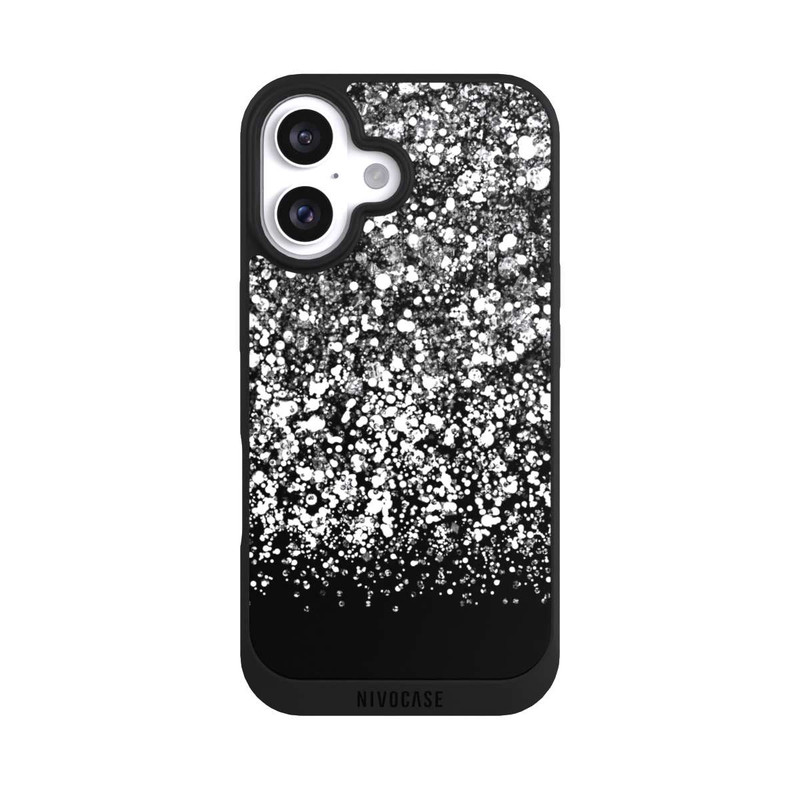 iPhone 16 NIVOpure Schneefall Glitzerlook
