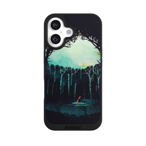Apple iPhone 16 NIVOpure deep in the forest