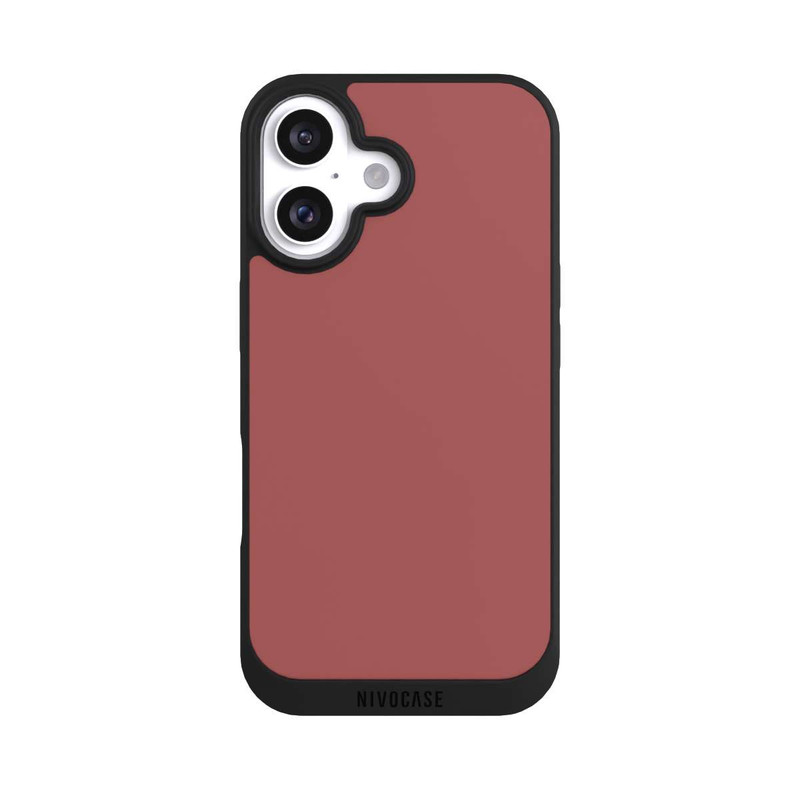 iPhone 16 NIVOpure Marsala Farbe