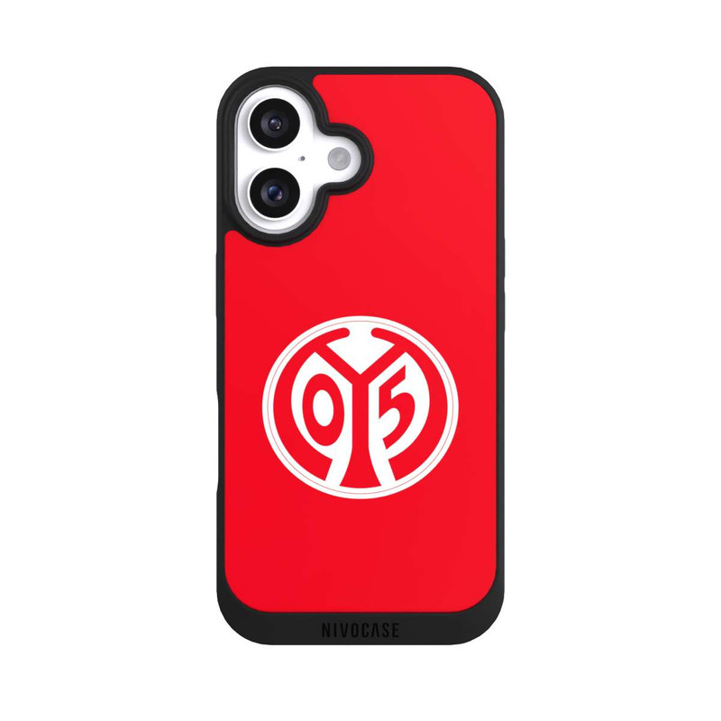 iPhone 16 NIVOpure Mainz 05 Rot