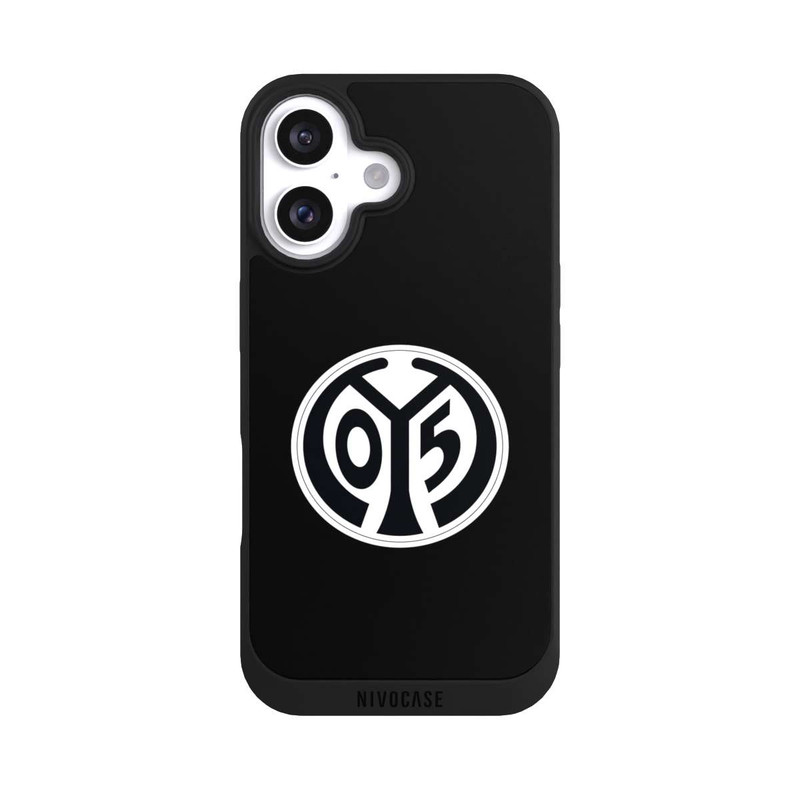 iPhone 16 NIVOpure Mainz 05 Schwarz