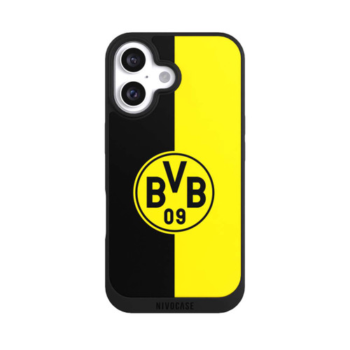 Apple iPhone 16 NIVOpure BVB Schwarz / Gelb