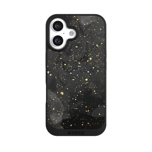  NIVOpure Glitzernder Marmor-Schwarz-Gold-Look