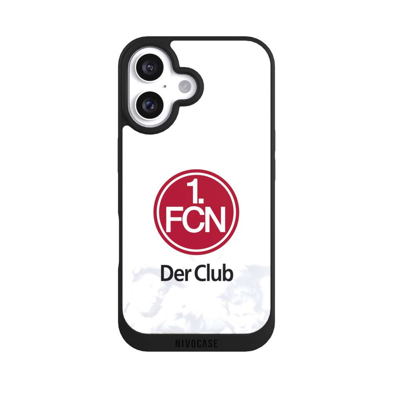 iPhone 16 NIVOpure Der Club - Weiß - FCN
