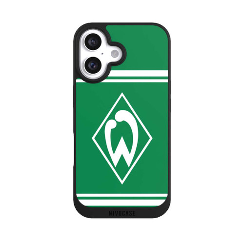 Apple iPhone 16 NIVOpure Werder Stripes Green