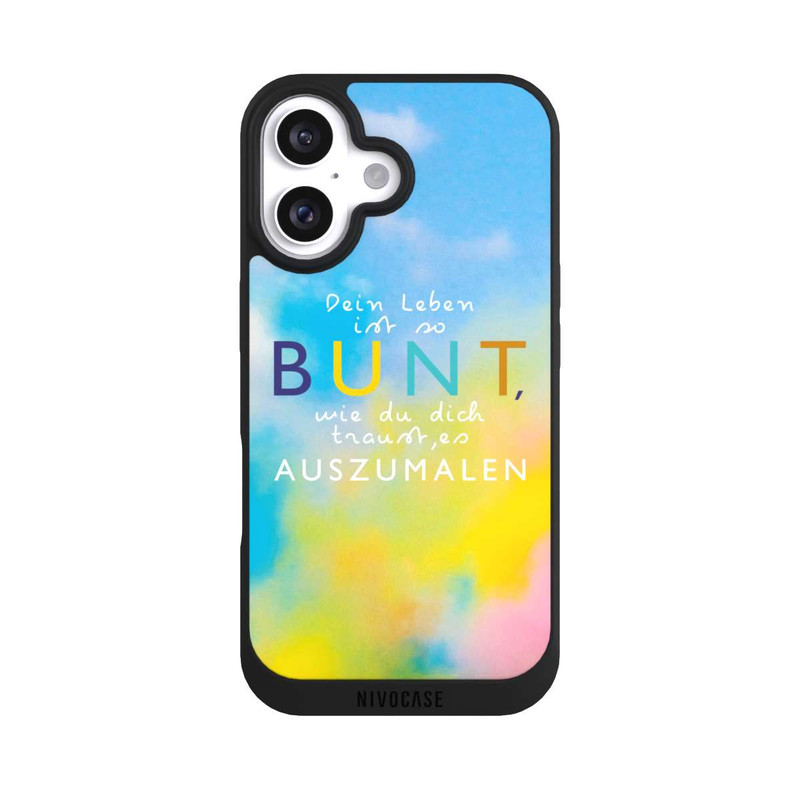 iPhone 16 NIVOpure Das Leben ist Bunt