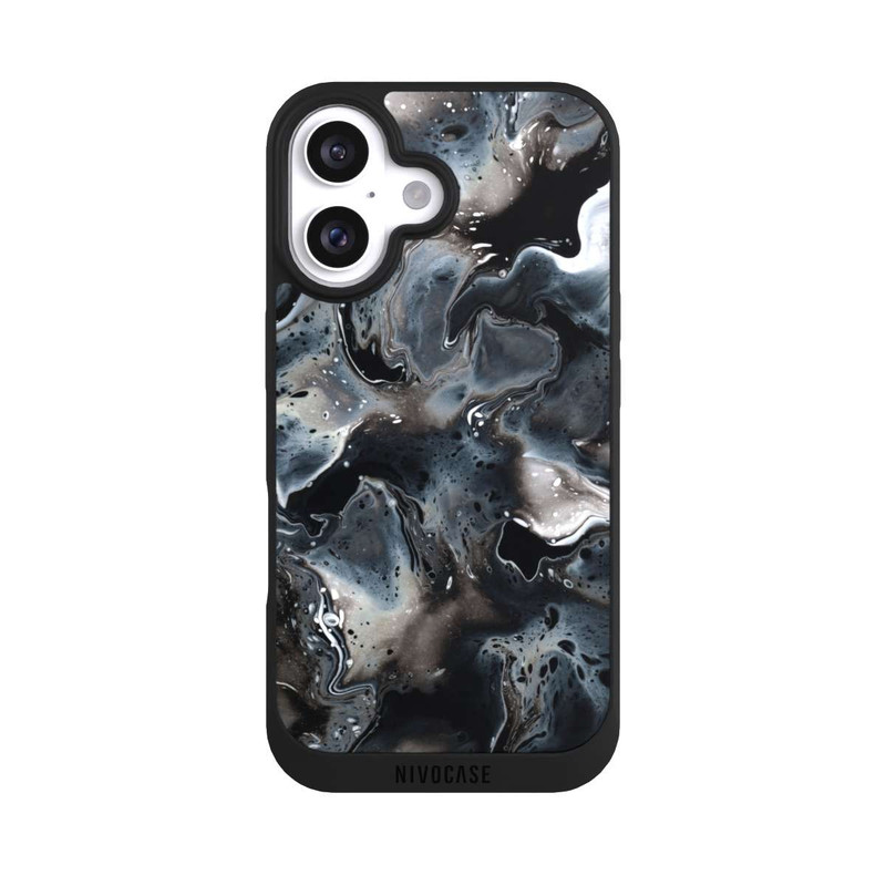 iPhone 16 NIVOpure Kaysymoon Grey marbled
