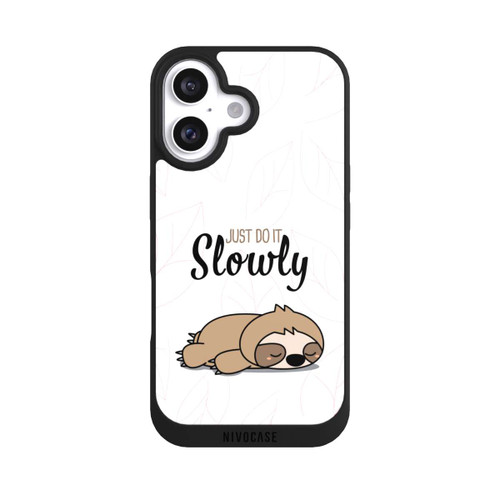 Apple iPhone 16 NIVOpure Just Do It Slowly Sloth
