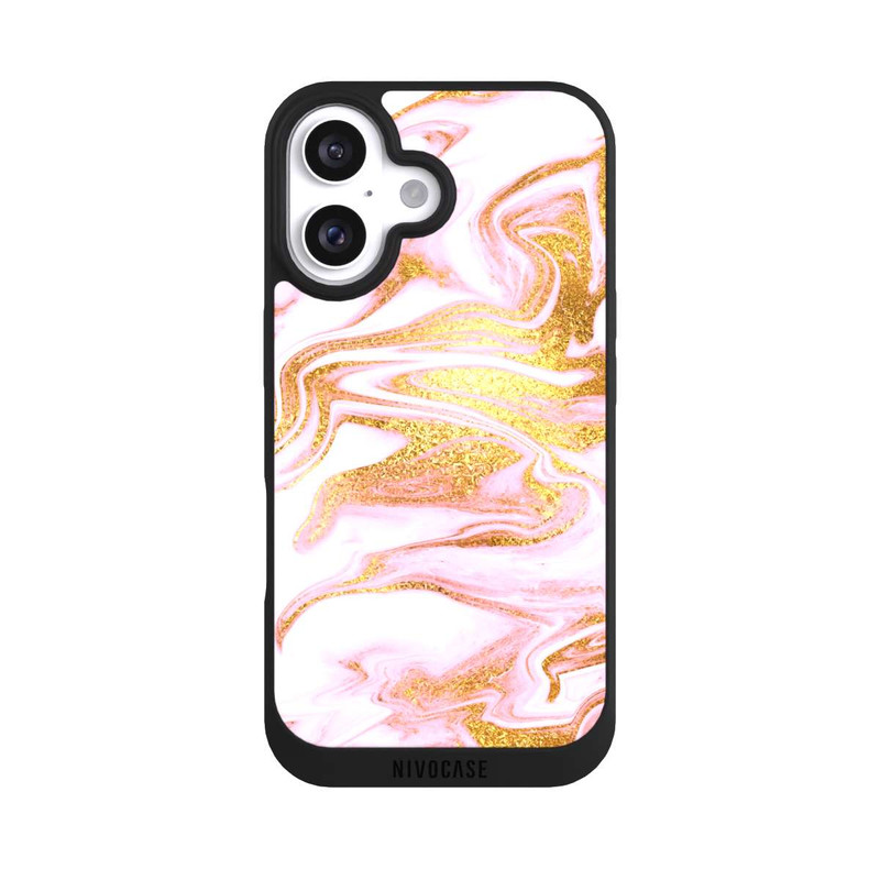 iPhone 16 NIVOpure Gold Fluss Look