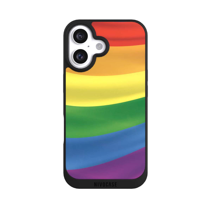 iPhone 16 NIVOpure Pride Flagge