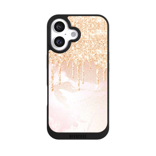  NIVOpure  Roségoldener Glitzer Tropfen Look