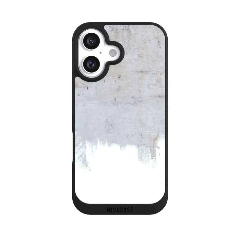 iPhone 16 NIVOpure Farbe auf Rohbeton