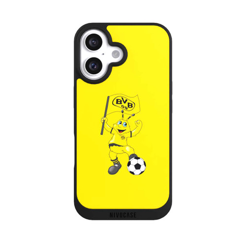Apple iPhone 16 NIVOpure Emma mit Fahne - BVB