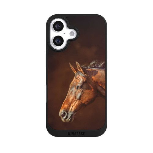 Apple iPhone 16 NIVOpure Rennendes Pferd
