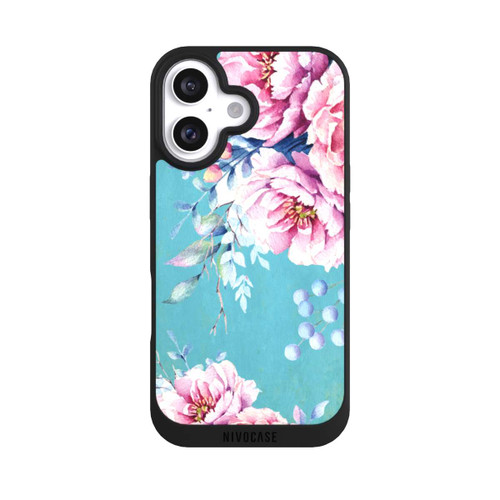 Apple iPhone 16 NIVOpure Aquarell Blumen 2