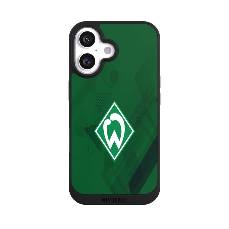 iPhone 16 NIVOpure Grüne Grafikelemente - Werder Bremen