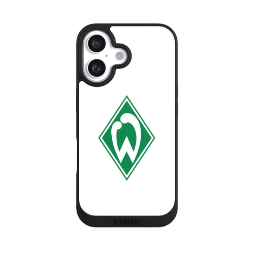 Apple iPhone 16 NIVOpure Logo auf Weiß - Werder Bremen