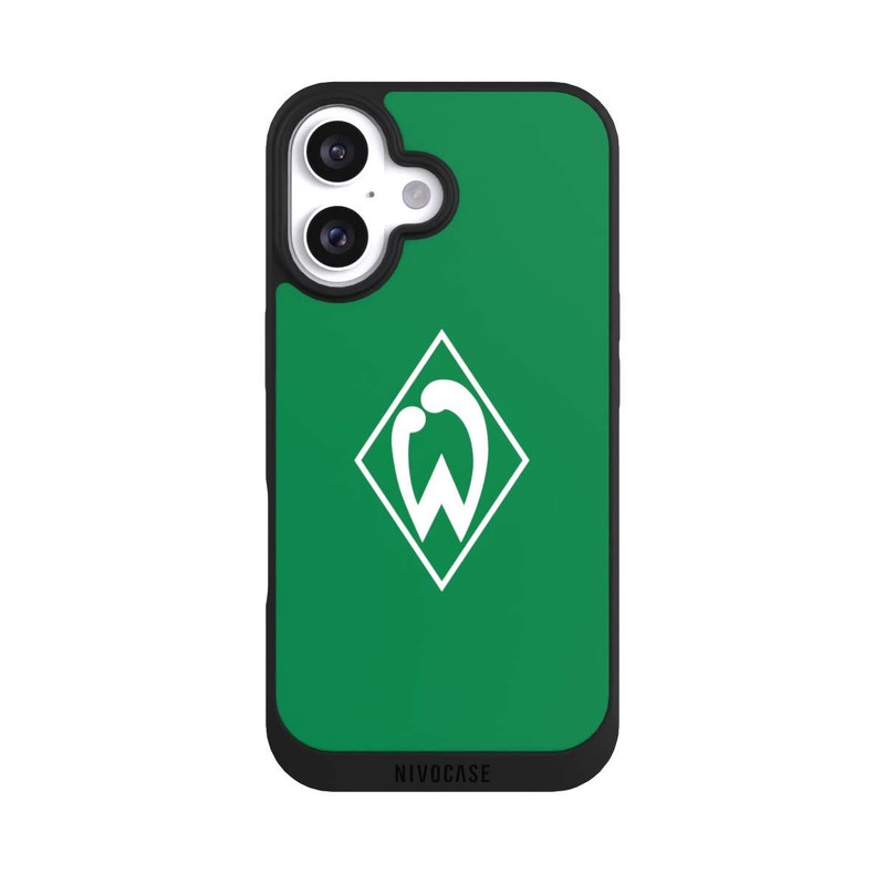 iPhone 16 NIVOpure Logo auf Grün - Werder Bremen