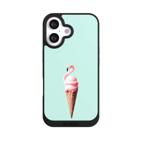 Apple iPhone 16 NIVOpure Flamingo Cone