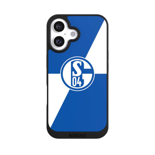 Apple iPhone 16 NIVOpure Schalke 04 - Rauten