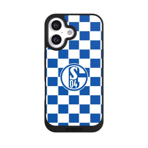 Apple iPhone 16 NIVOpure Muster Schalke 04