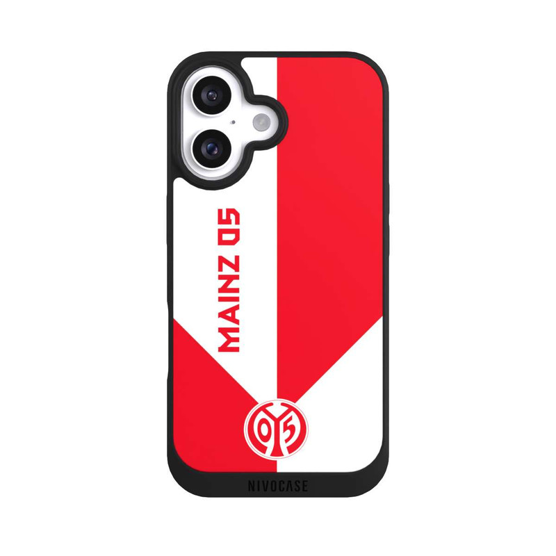 iPhone 16 NIVOpure Rot Weiß MZ05