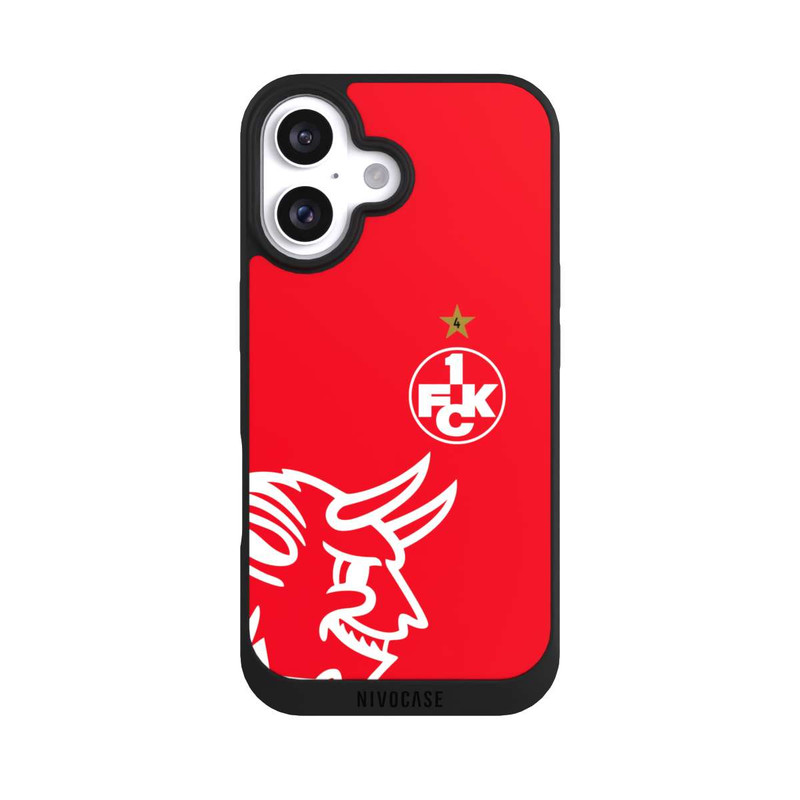 iPhone 16 NIVOpure Heimtrikot - 1.FCK rot