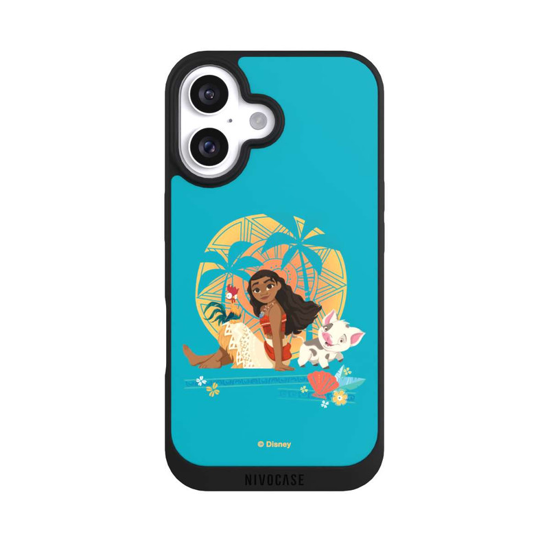 iPhone 16 NIVOpure Vaiana Friends Blau