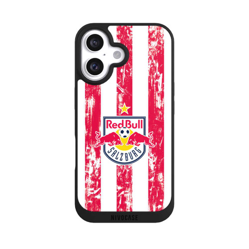 Apple iPhone 16 NIVOpure Red Bull Salzburg Streifen 