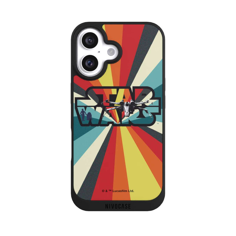 iPhone 16 NIVOpure Retro X-Wing Star Wars Logo