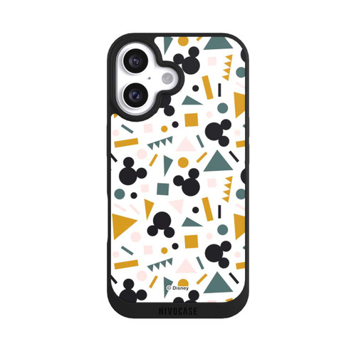 Apple iPhone 16 NIVOpure Mickey Geometric Pattern