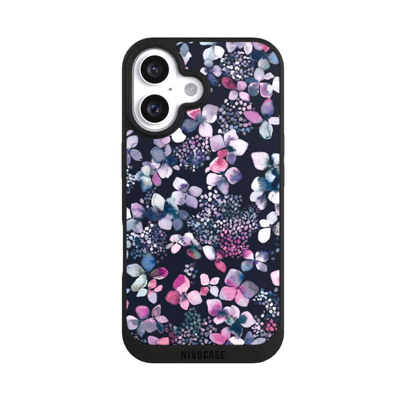 iPhone 16 NIVOpure Hortensie dunkel