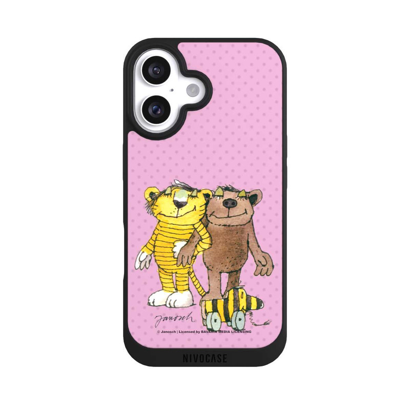 iPhone 16 NIVOpure Umarmung kleiner Bär und kleiner Tiger
