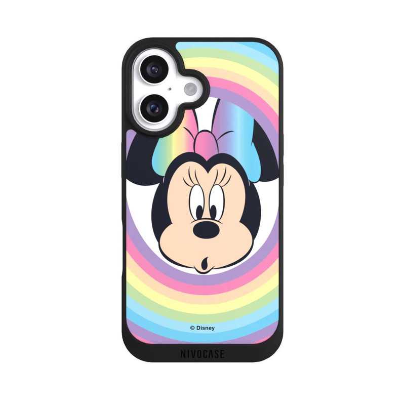 iPhone 16 NIVOpure Minnie Rainbow Circle