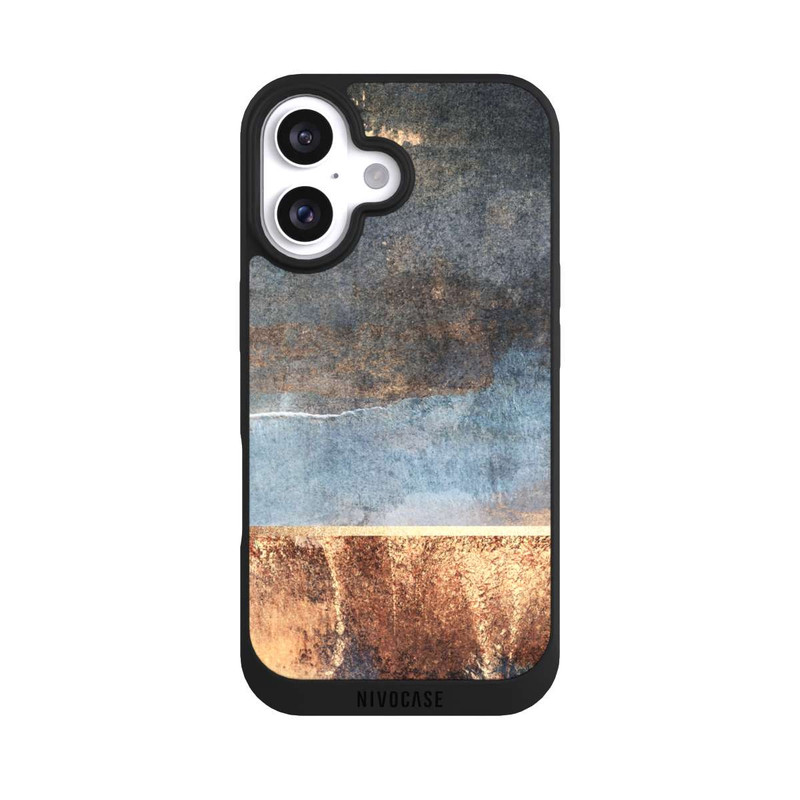 iPhone 16 NIVOpure Sturm Golddruck