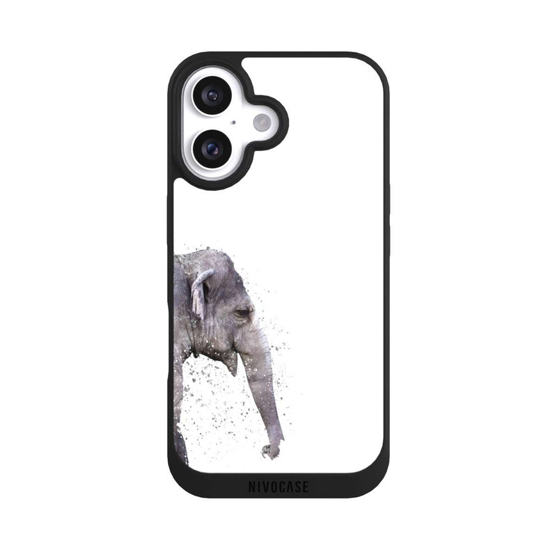 iPhone 16 NIVOpure Elefantenporträt