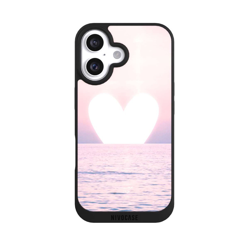 iPhone 16 NIVOpure Heart Sunset