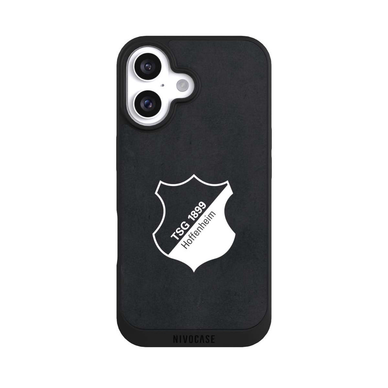 iPhone 16 NIVOpure Wappen auf grau