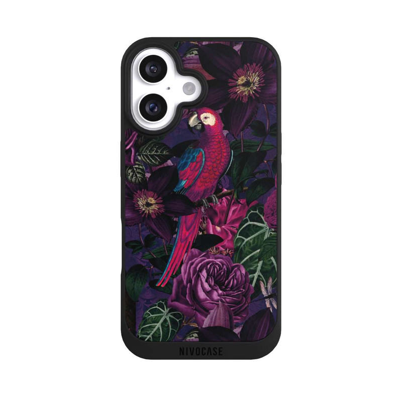 iPhone 16 NIVOpure Vogel im dunklen Dschungel