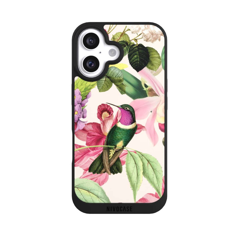 iPhone 16 NIVOpure Kolibris und Rosen