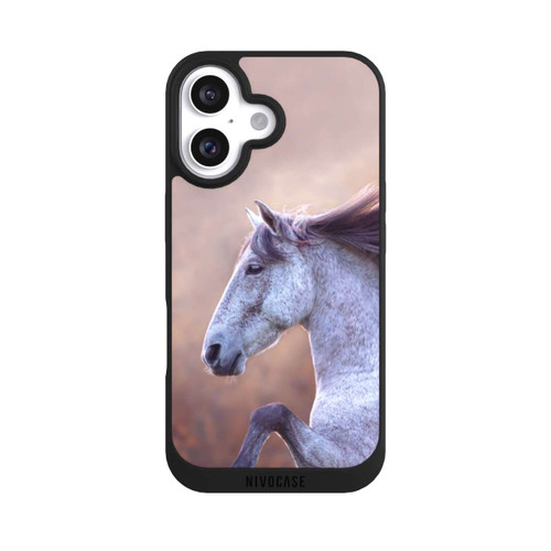 Apple iPhone 16 NIVOpure White Wild Horse