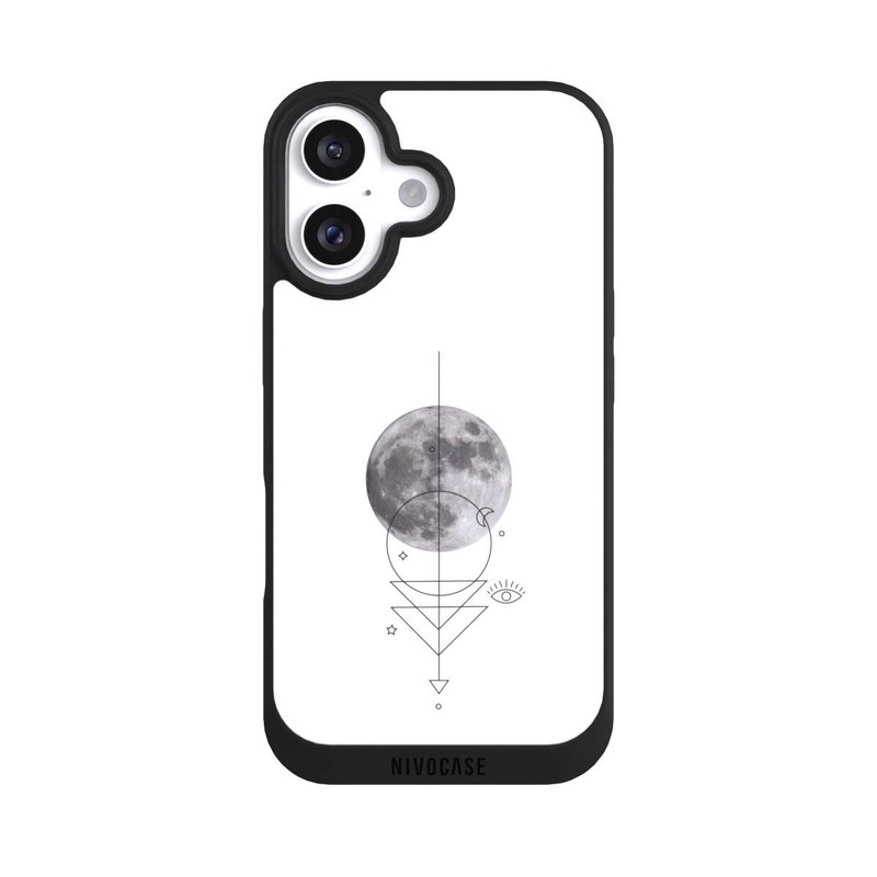 iPhone 16 NIVOpure Geometrischer Mond