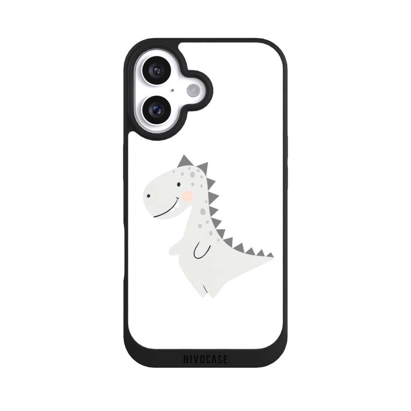 iPhone 16 NIVOpure Grey Dino
