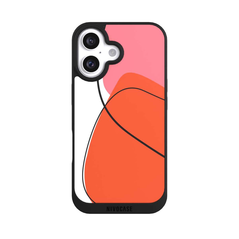 iPhone 16 NIVOpure Meine orangefarbene Kunst