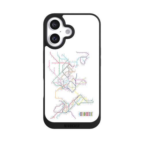Apple iPhone 16 NIVOpure World Metro Map