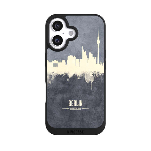 Apple iPhone 16 NIVOpure Berlin Skyline Grau